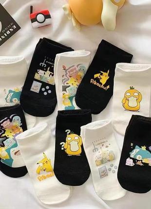 Набір з 5 пар шкарпеток pokemon
