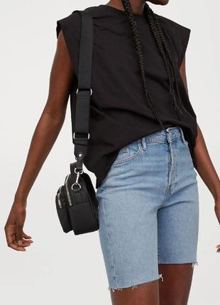 Джинсовые шорты h&m divided