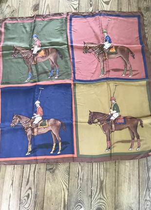 Платок шелк винтаж srananan