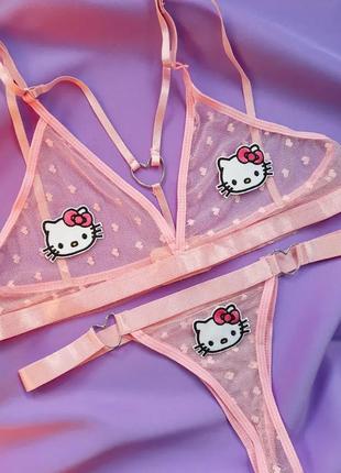 Комплект білизни з hello kitty