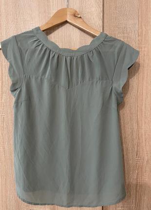 Блуза monteau оливкова1 фото