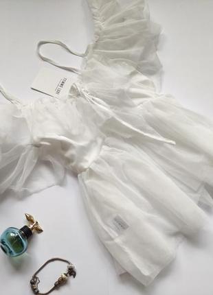Біла блуза femme luxe