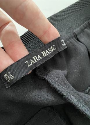 Брюки с лампасами zara штаны черные брюки чинос6 фото