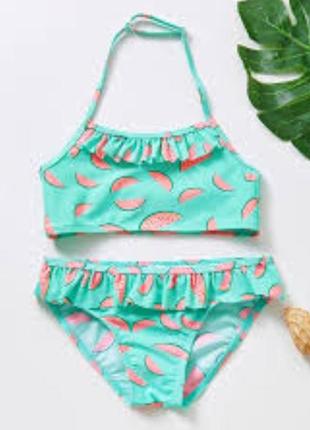 Купальник для пляжу та басейну принт 🍉🍉🍉 бренду primark uk 10-11 eur. 140-146