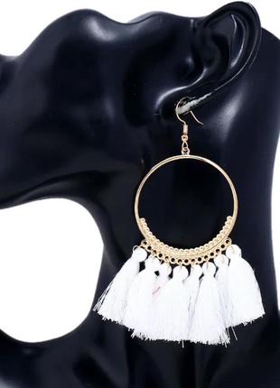 Серьги, кисти