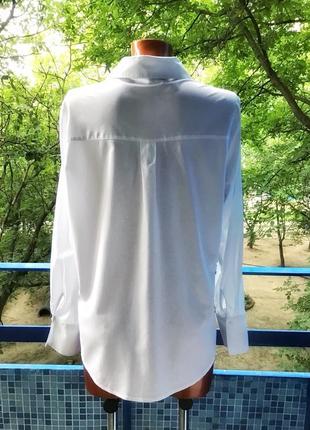 Белая рубашка от ginalaura  италия 🇮🇹