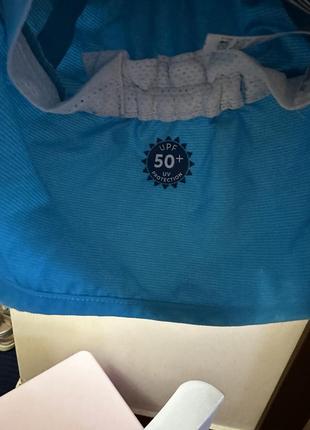 Nabaiji дитяча кепка для плавання, з уф-захистом - синя5 фото