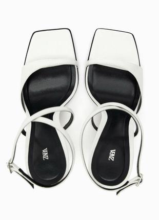 Асимметричные босоножки zara2 фото