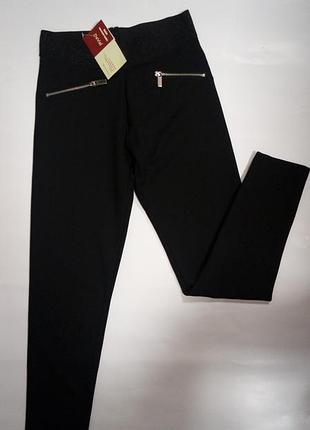 Лосины, леггинсы, трикотажные, на девочку, подростковые, рост 152