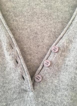 Подовжена кашемірова туніка светр, натуральний кашемір avenue foch3 фото