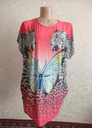 Блуза с тиграми