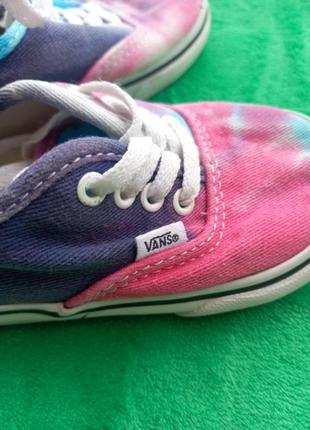 Детские кеды оригинальные vans5 фото