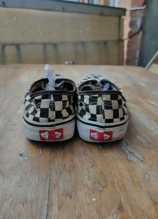 Vans authentic/ венси аутентіки шахматні3 фото