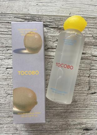 Tocobo - aha bha lemon toner - лимонний тонер з aha та bha кислотами - 150ml