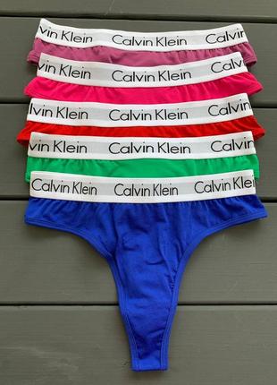 Женские стринги calvin klein1 фото