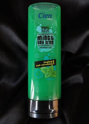 Гель для душу cien
mint& tea tree