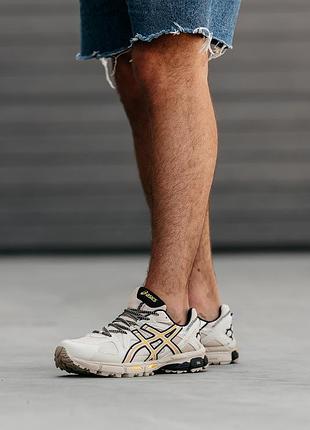 Кроссовки asics gel-kahana beige