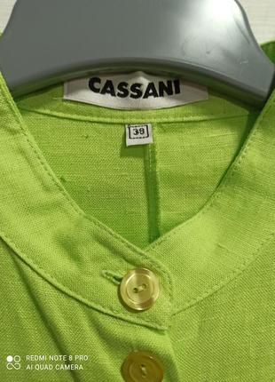 Платье лен cassani3 фото