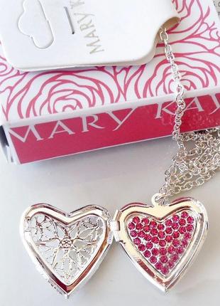 Підвіска у формі серця mary kay3 фото