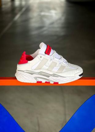 Adidas niteball cloud ●white red core●8 фото