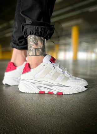 Adidas niteball cloud ●white red core●3 фото