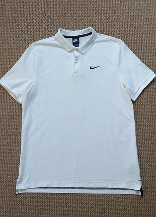 Nike поло футболка оригинал (l)