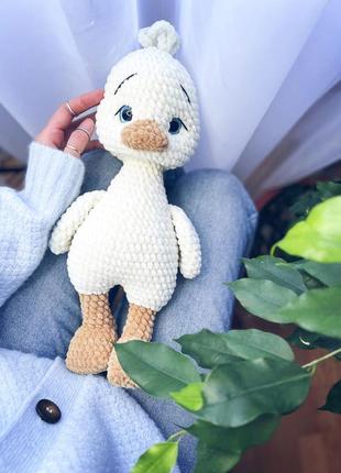 Игрушка плюш, удобная работа, качающаяся, утка игрушка,циплятко,ципа 6