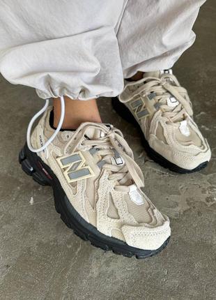 Женские кроссовки new balance 1906d beige black 36-37-38-39-40-41