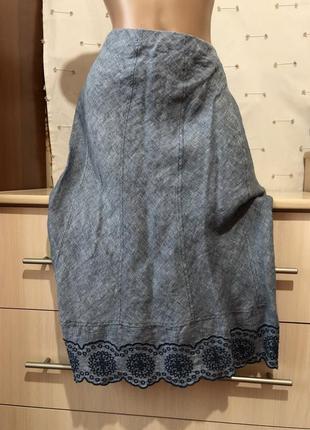 Льняна спідничка