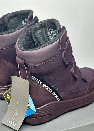 Детские кожаные ботинки ecco urban snowboarder 31-35 р, сапоги экко для девочки4 фото