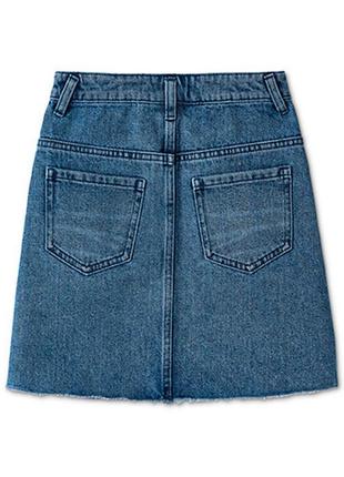 Стильная качественная джинсовая юбка2 фото