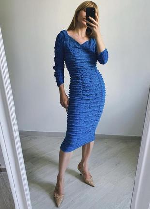 Платье миди от zara