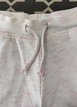 Розовые спортивные штаны next р. 4-5 лет3 фото