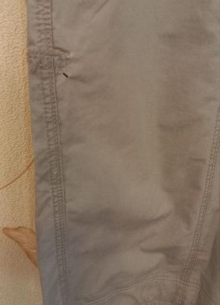 Брюки/штаны женские коттоновые светлые летние, р.166 фото