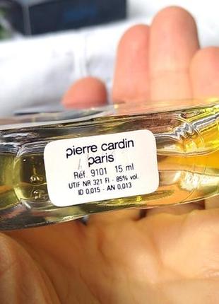 Винтажная парфюмированная вода choc de cardin от pierre cardin, 15 мл8 фото