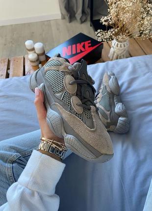 👟 кроссовки adidas yeezy 500 clay brown / наложка bs👟1 фото