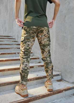 Тактичні штани жіночі піксель/військові жіночі штани мультикам/армійські жіночі штани/зсу штани жіночі3 фото