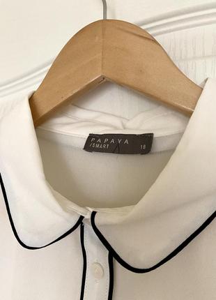 Белая блуза/рубашка papaya,69 167 фото