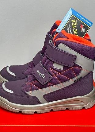 Зимние ботинки superfit mars gore-tex 29,32 р, детские сапоги суперфит на девочку