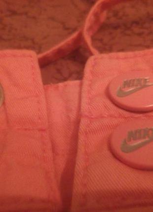 Розовые шорты nike(original)4 фото
