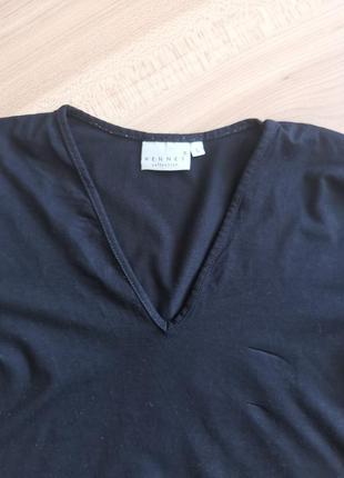 Футбрлка черная с длинными рукавами, блуза3 фото