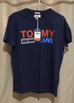 Футболка tommy hilfiger p l оригинал новая  100% cotton