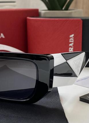 Солнцезащитные очки женские в стиле прада prada polarized коллекция 2023🔝8 фото