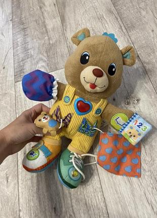 Медведик музичний англійською мовою vtech