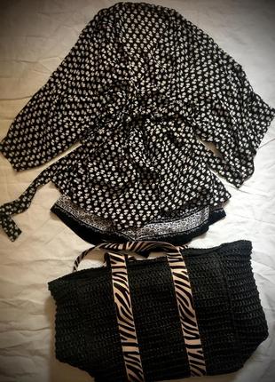 Max mara original, люксовая рубашка - кимоно с поясом, платье