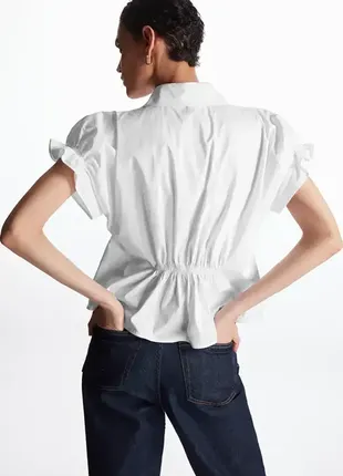 Классная белая рубашка cos, размер 38-40.3 фото