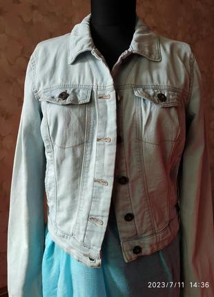 Джинсовый пиджак от бренда vero moda, р.s-m1 фото