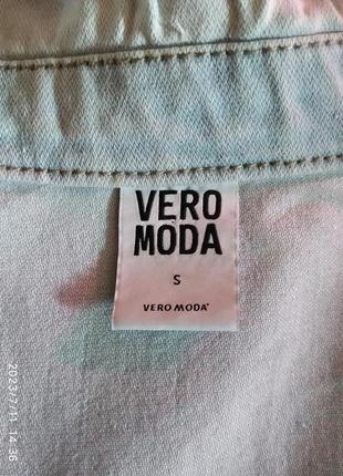 Джинсовый пиджак от бренда vero moda, р.s-m4 фото