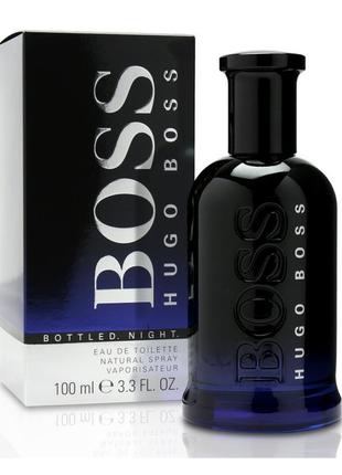 Чоловіча туалетна вода  boss bottled night 100 мл