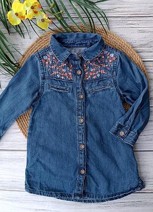 Літня сукня сорочка на дівчинку летнее платье рубашка на девочку